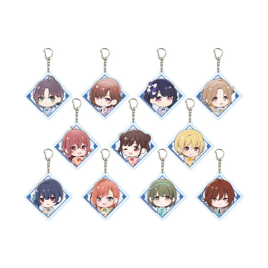 【Box/11】アクリルキーホルダー アイドルマスター シャイニーカラーズ 02 セーラー風アイドル衣装Ver.(ミニキャライラスト)【予約商品】