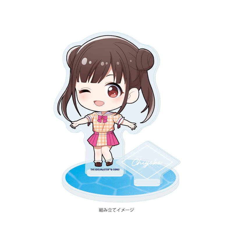 アクリルスタンドプレート アイドルマスター シャイニーカラーズ 06 園田智代子 セーラー風アイドル衣装Ver.(ミニキャライラスト)【予約商品】