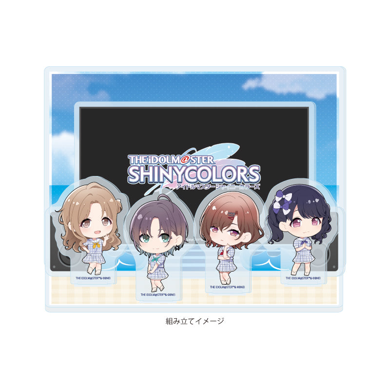 アクリルジオラマ アイドルマスター シャイニーカラーズ 02 283プロ ノクチル セーラー風アイドル衣装Ver.(ミニキャライラスト)【予約商品】
