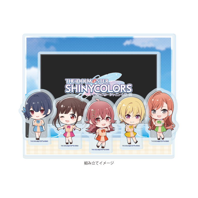 アクリルジオラマ アイドルマスター シャイニーカラーズ 03 283プロ 放課後クライマックスガールズ セーラー風アイドル衣装Ver.(ミニキャライラスト)【予約商品】