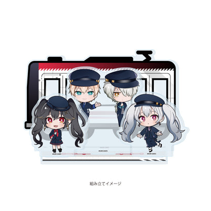 アクリルジオラマ パニシング:グレイレイヴン 01 集合デザイン(ミニキャライラスト)【予約商品】
