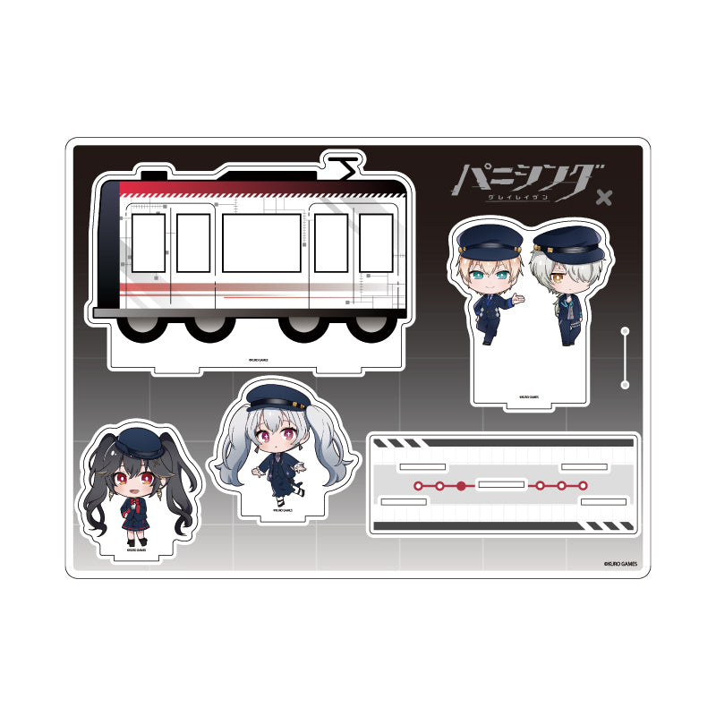アクリルジオラマ パニシング:グレイレイヴン 01 集合デザイン(ミニキャライラスト)【予約商品】
