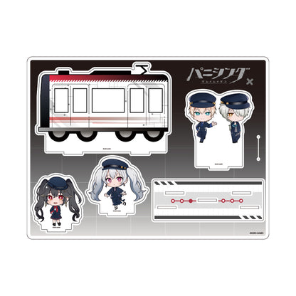 アクリルジオラマ パニシング:グレイレイヴン 01 集合デザイン(ミニキャライラスト)【予約商品】