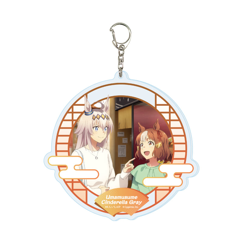 デカアクリルキーホルダー ウマ娘 シンデレラグレイ 01 キービジュアル グルメ街道Ver.【予約商品】