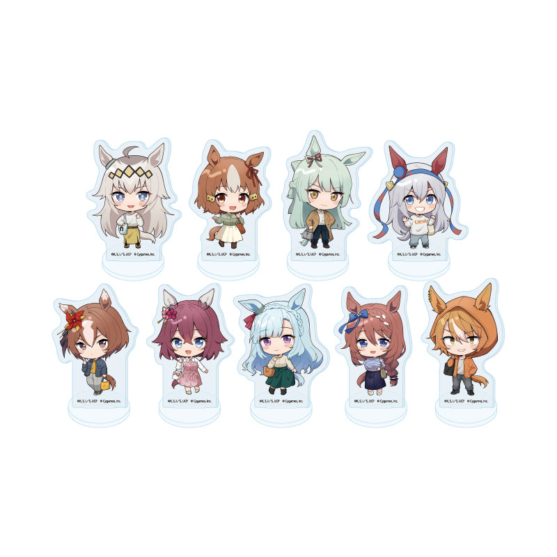 【Box/9】アクリルぷちスタンド ウマ娘 シンデレラグレイ 01 グルメ街道Ver.【予約商品】