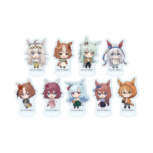 【Box/9】アクリルぷちスタンド ウマ娘 シンデレラグレイ 01 グルメ街道Ver.【予約商品】