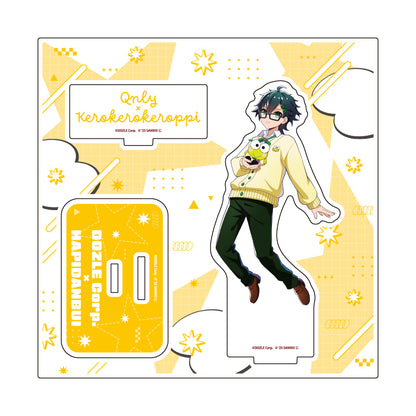 アクリルスタンドプレート ドズル社×はぴだんぶい 03 おんりー×けろけろけろっぴ(コラボイラスト)【予約商品】