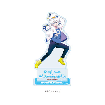 アクリルスタンドプレート ドズル社×はぴだんぶい 04 おらふくん×あひるのペックル(コラボイラスト)【予約商品】