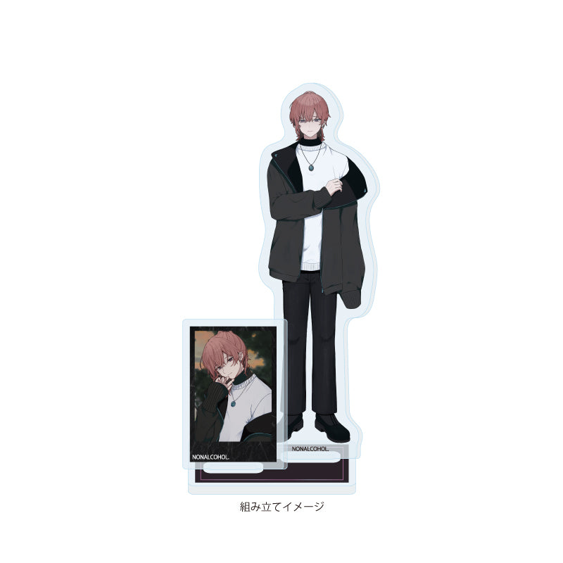 アクリルスタンドプレート 泥舟と罪人 04 橋波夕陽(公式イラスト)【予約商品】