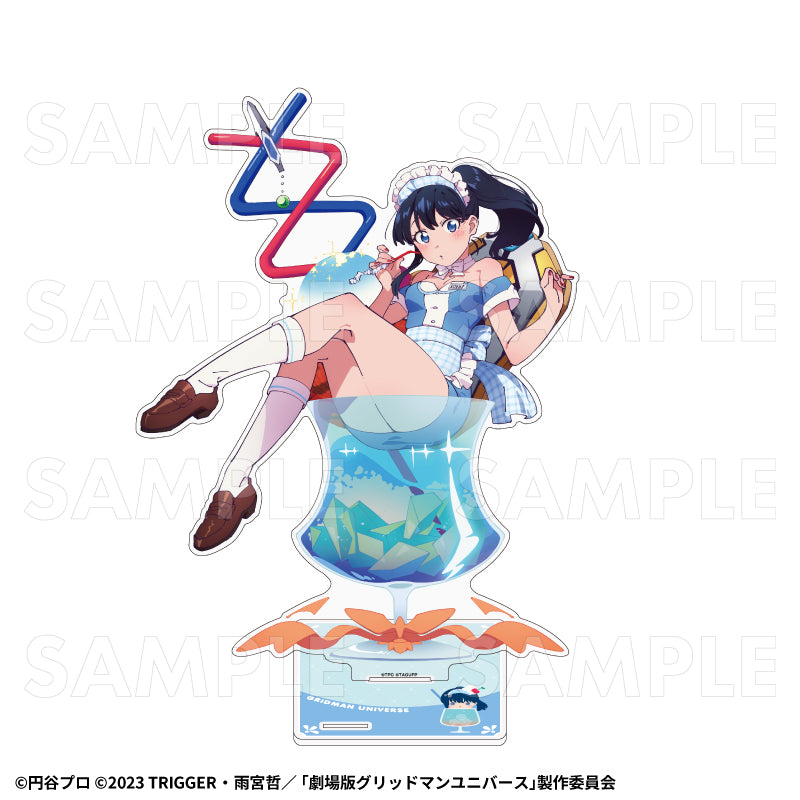 グリッドマン ユニバース ちゃぽんっ! 特大アクリルスタンド 宝多六花