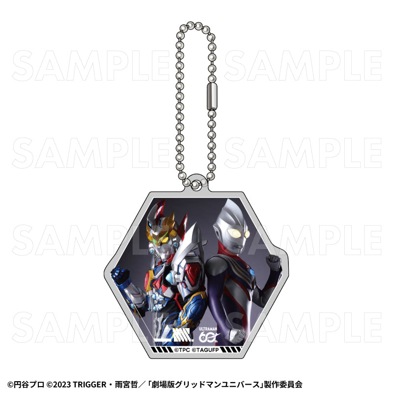 【Box/6】ULTRAMAN×GRIDMAN トレーディングアクリルキーホルダー
