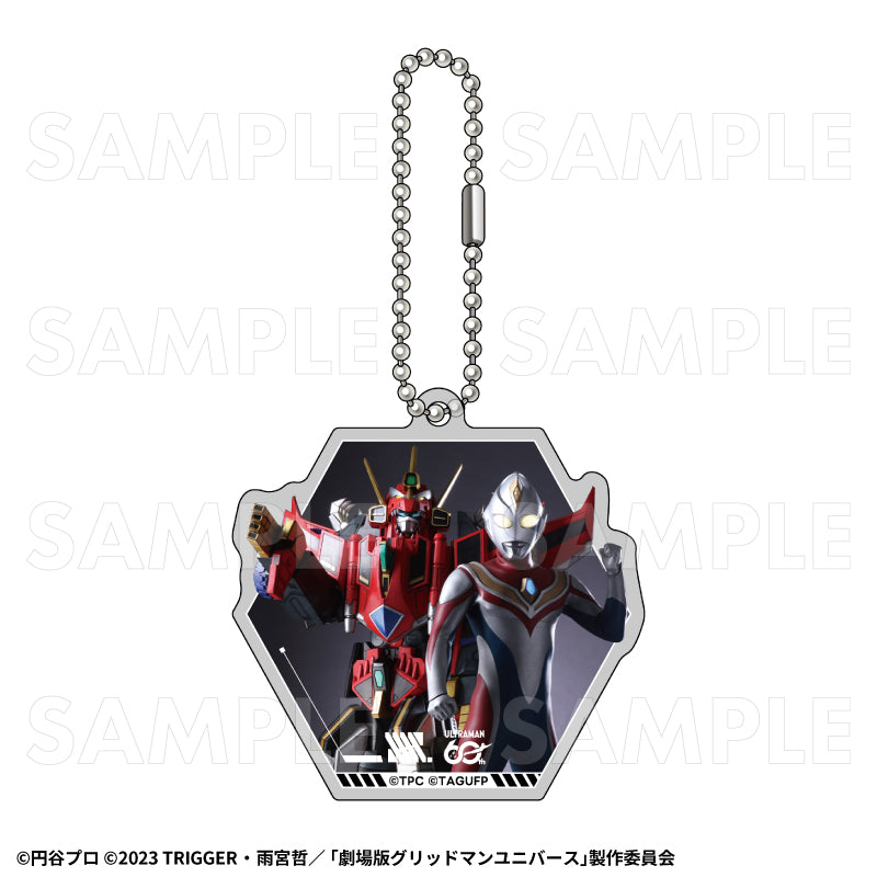 【Box/6】ULTRAMAN×GRIDMAN トレーディングアクリルキーホルダー