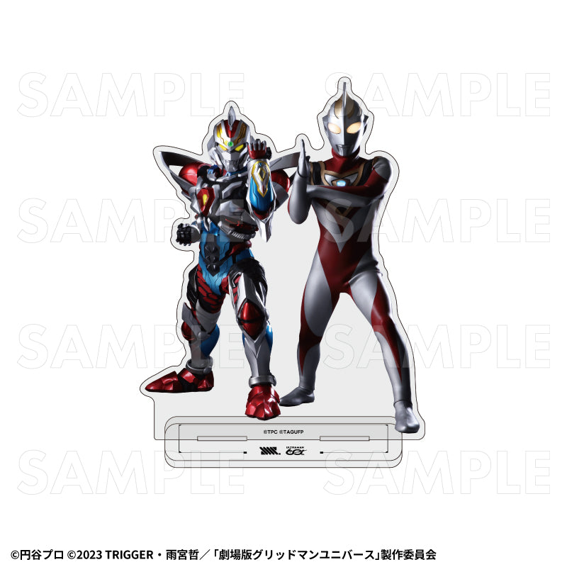 ULTRAMAN×GRIDMAN アクリルスタンド ウルトラマンガイア×グリッドマン(Primal Fighter)
