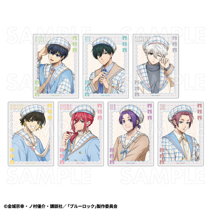 【Box/7】ブルーロック チェックセーラーStyle トレーディングアクリルカード【予約商品】