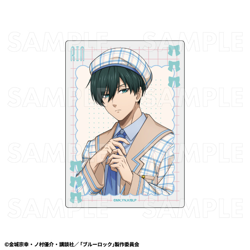 【Box/7】ブルーロック チェックセーラーStyle トレーディングアクリルカード【予約商品】