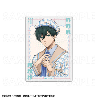 【Box/7】ブルーロック チェックセーラーStyle トレーディングアクリルカード【予約商品】