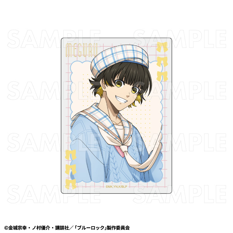 【Box/7】ブルーロック チェックセーラーStyle トレーディングアクリルカード【予約商品】