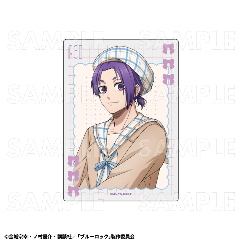 【Box/7】ブルーロック チェックセーラーStyle トレーディングアクリルカード【予約商品】