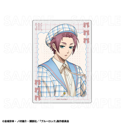 【Box/7】ブルーロック チェックセーラーStyle トレーディングアクリルカード【予約商品】