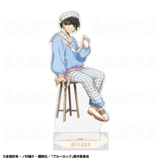 ブルーロック チェックセーラーStyle 特大アクリルスタンド 蜂楽廻【予約商品】