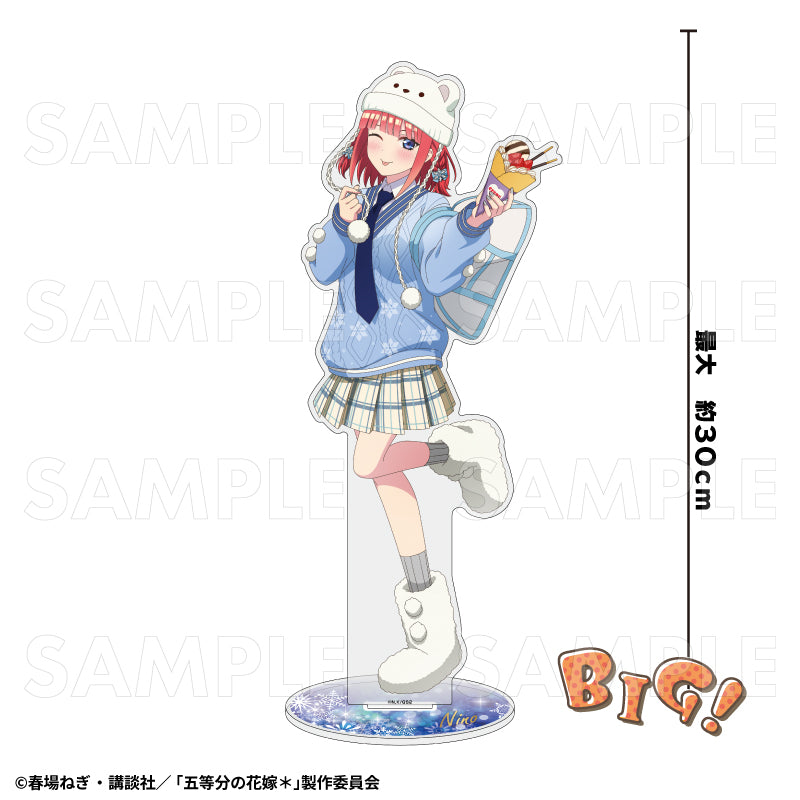 五等分の花嫁* ウインターMode & クリスマスMode 特大アクリルスタンド 中野二乃 ウインターMode【予約商品】
