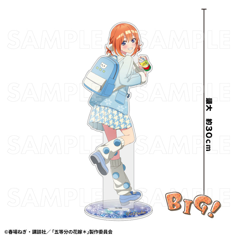 五等分の花嫁* ウインターMode & クリスマスMode 特大アクリルスタンド 中野四葉 ウインターMode【予約商品】