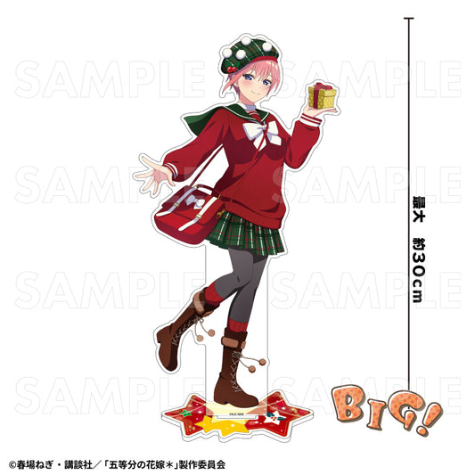 五等分の花嫁* ウインターMode & クリスマスMode 特大アクリルスタンド 中野一花 クリスマスMode【予約商品】
