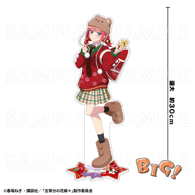 五等分の花嫁* ウインターMode & クリスマスMode 特大アクリルスタンド 中野二乃 クリスマスMode【予約商品】
