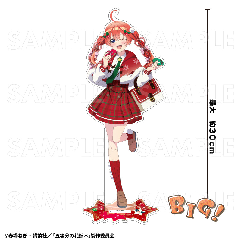五等分の花嫁* ウインターMode & クリスマスMode 特大アクリルスタンド 中野五月 クリスマスMode【予約商品】