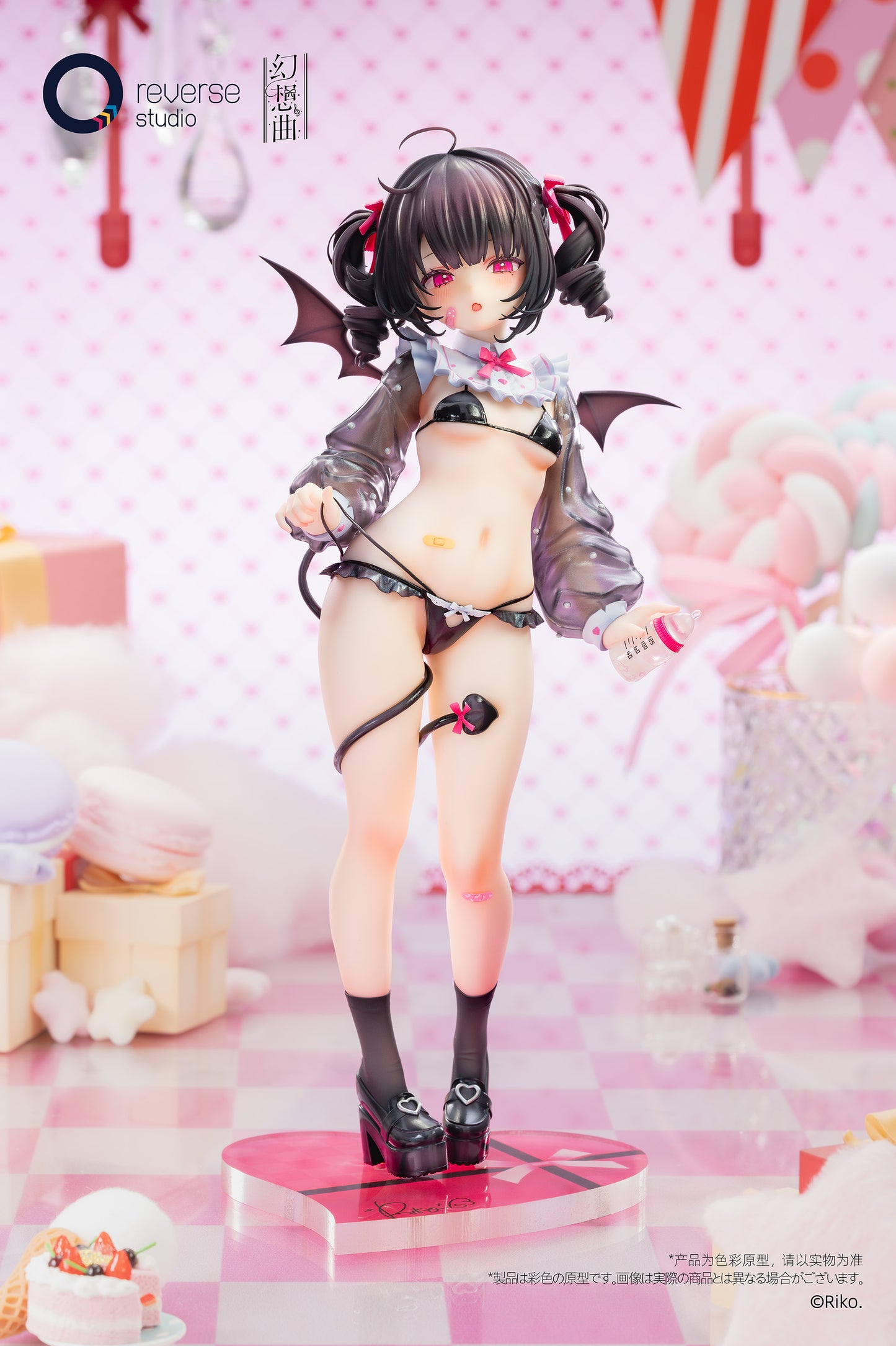 Reverse Studio ファンタジアシリーズ 紫乃 哺乳瓶Ver. 1/6スケール塗装済完成品フィギュア 通常版【予約商品】