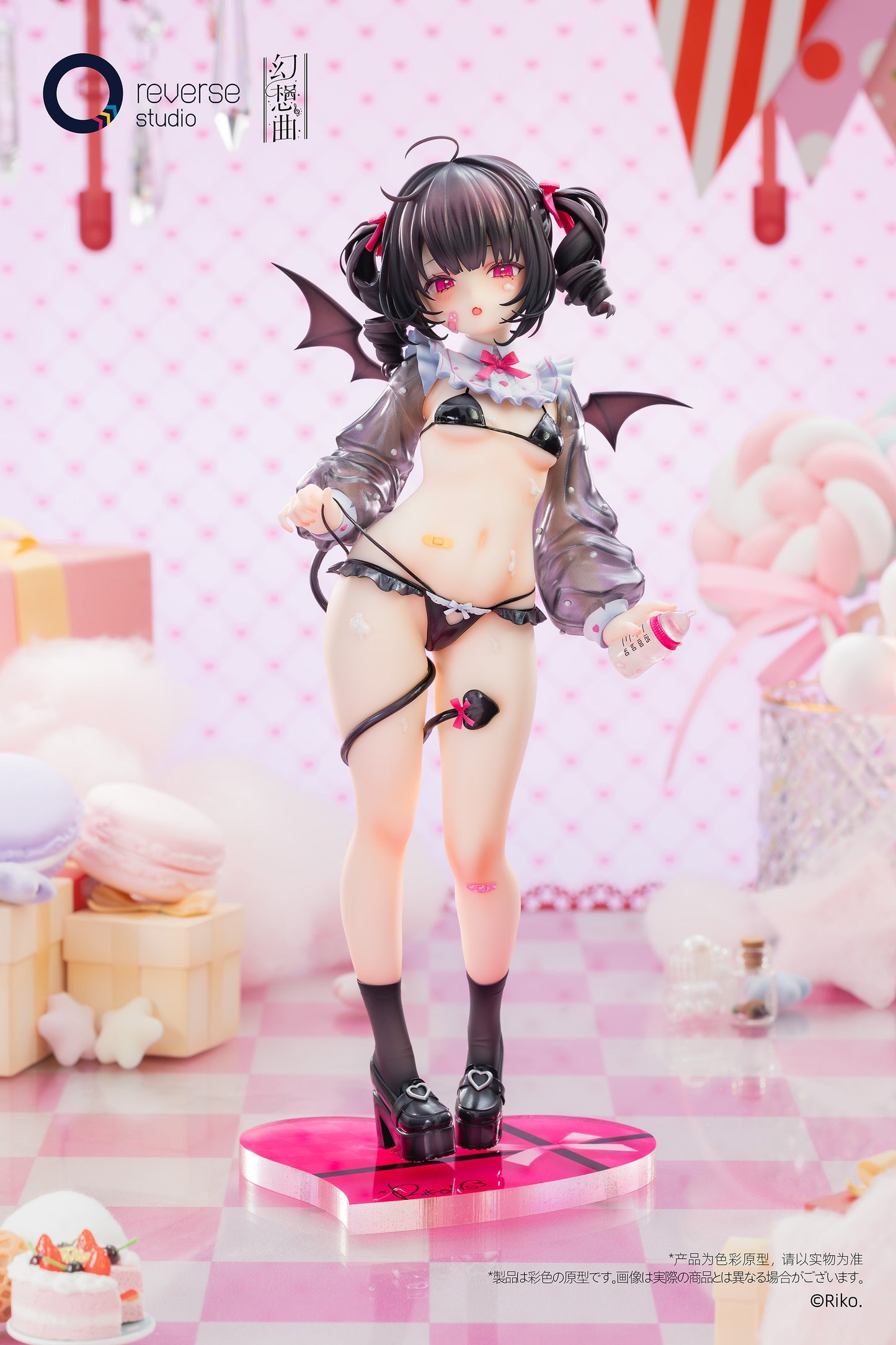 Reverse Studio ファンタジアシリーズ 紫乃 哺乳瓶Ver. 1/6スケール塗装済完成品フィギュア 豪華版【予約商品】