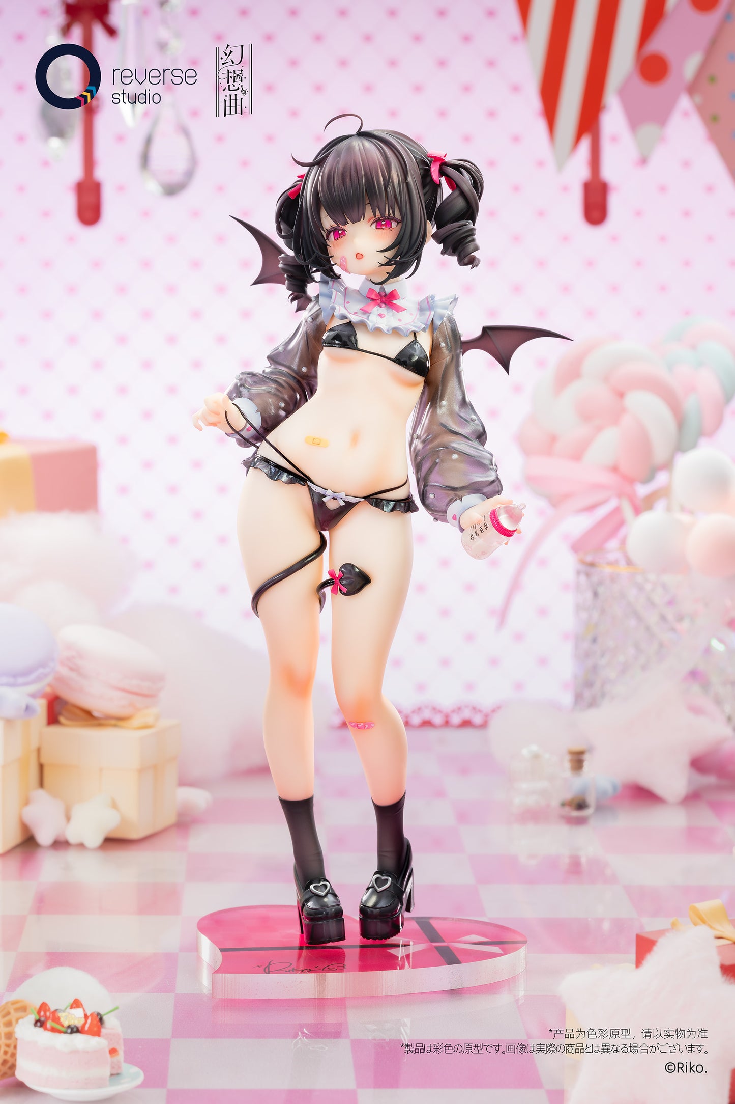 Reverse Studio ファンタジアシリーズ 紫乃 哺乳瓶Ver. 1/6スケール塗装済完成品フィギュア 豪華版【予約商品】