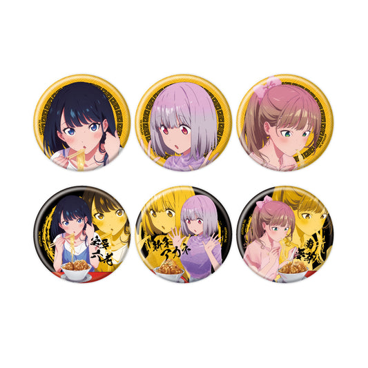 【Box/6】グリッドマン ユニバース 缶バッジ 25 ラーメンVer.(描き下ろしイラスト)【予約商品】