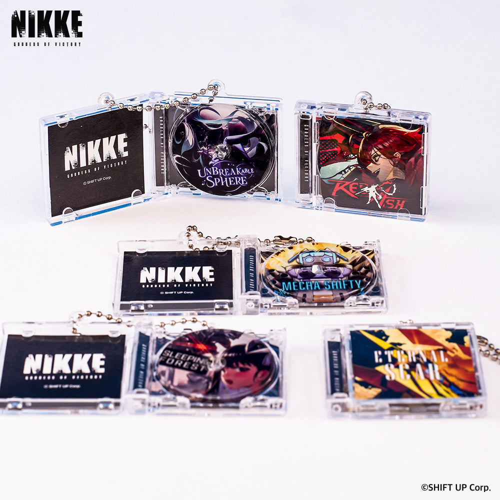 【Box/9】勝利の女神:NIKKE CDケース型NFCキーリング【予約商品】
