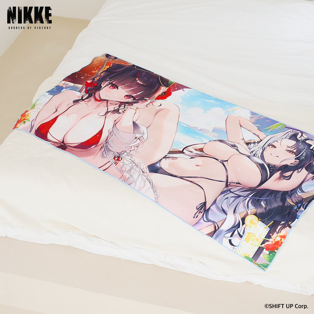 勝利の女神:NIKKE ビーチタオル サクラ&ロザンナ【予約商品】