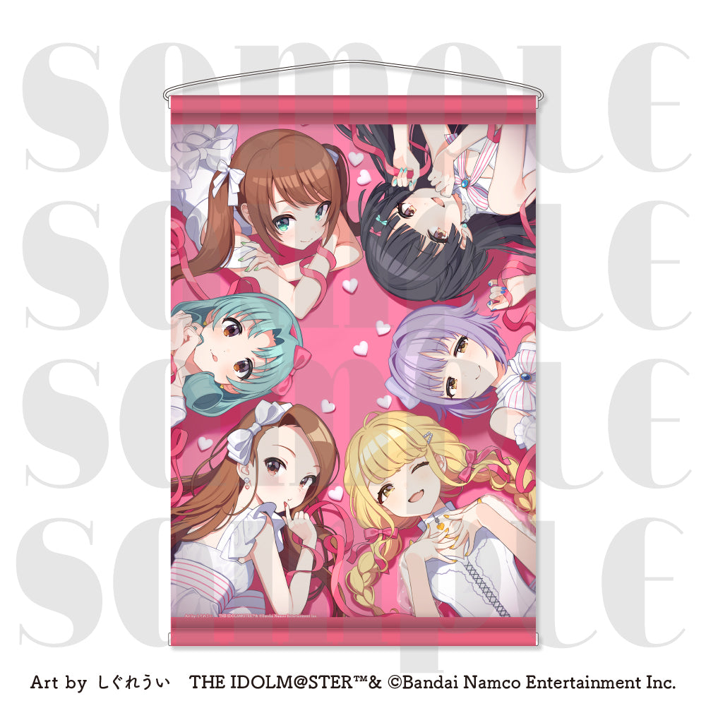 アイドルマスターシリーズ×しぐれうい タペストリー 一枚絵【予約商品】
