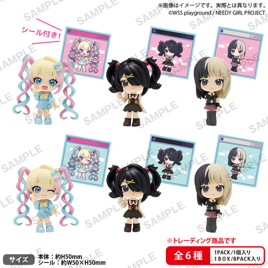 【Box/8】BUSHIROAD THE BOX NEEDY GIRL OVERDOSE コレクションフィギュアRICH【予約商品】