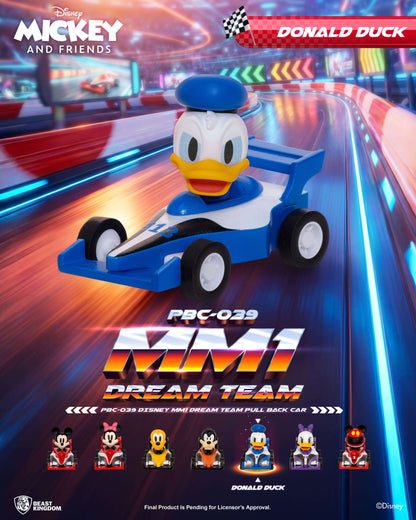 【Box/6】PBC-039 ディズニー MM1 ドリーム・チーム プルバックカー ブラインドボックス(6個入り)【予約商品】