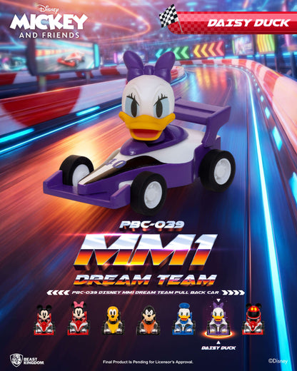 【Box/6】PBC-039 ディズニー MM1 ドリーム・チーム プルバックカー ブラインドボックス(6個入り)【予約商品】