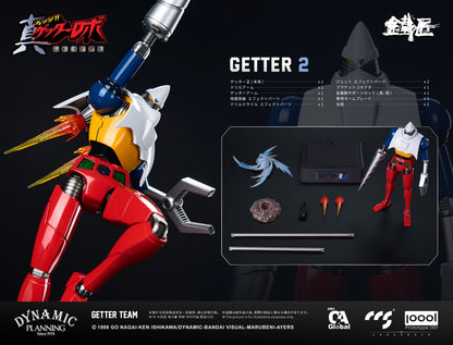 001_C&A Global Ltd. × CCSTOYS × PROTOTYPE 001 鉄匠(CHEOLJIANG)シリーズ 真ゲッターロボ 世界最後の日 ゲッターチーム 合金可動フィギュア【予約商品】