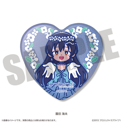 【Box/9】ラブライブ! にゅーとろ 第3弾 トレーディングキラキラハート缶バッジ【予約商品】