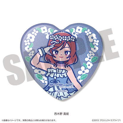 【Box/9】ラブライブ! にゅーとろ 第3弾 トレーディングキラキラハート缶バッジ【予約商品】