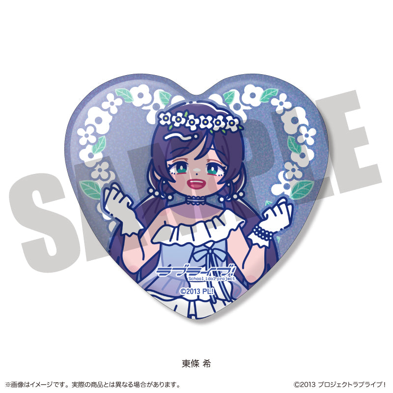 【Box/9】ラブライブ! にゅーとろ 第3弾 トレーディングキラキラハート缶バッジ【予約商品】