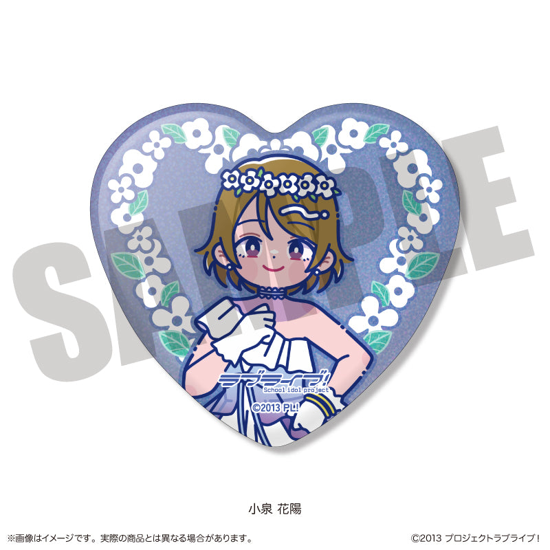 【Box/9】ラブライブ! にゅーとろ 第3弾 トレーディングキラキラハート缶バッジ【予約商品】