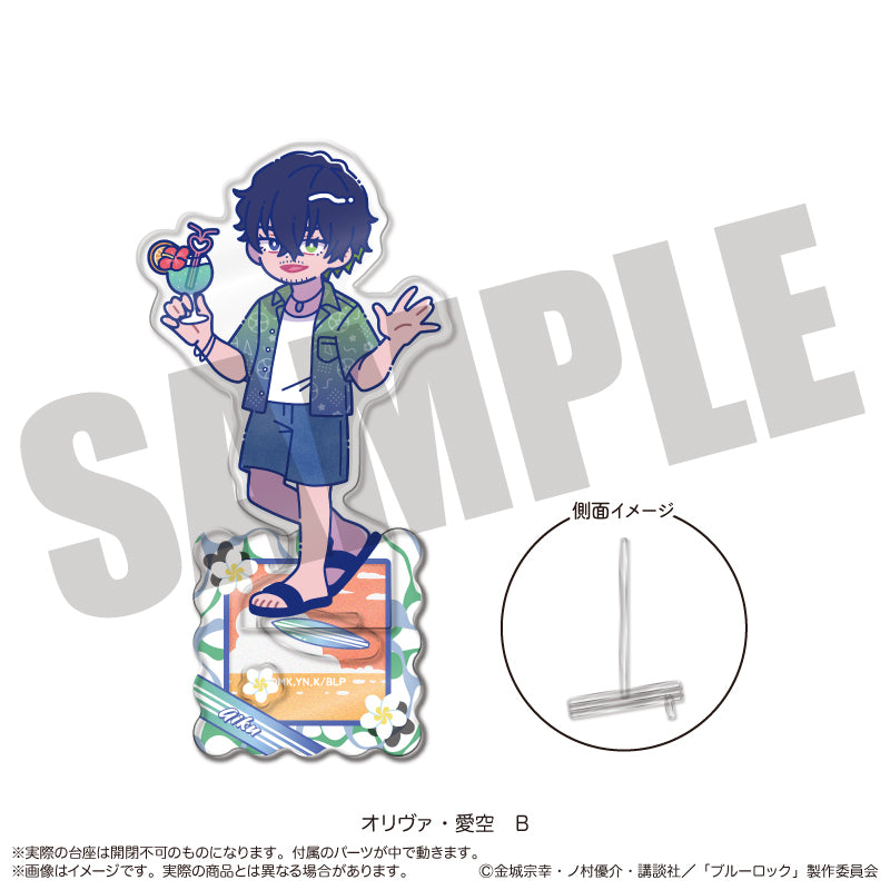 ブルーロック アクリルスタンド にゅーとろ オリヴァ・愛空バースデー B【予約商品】