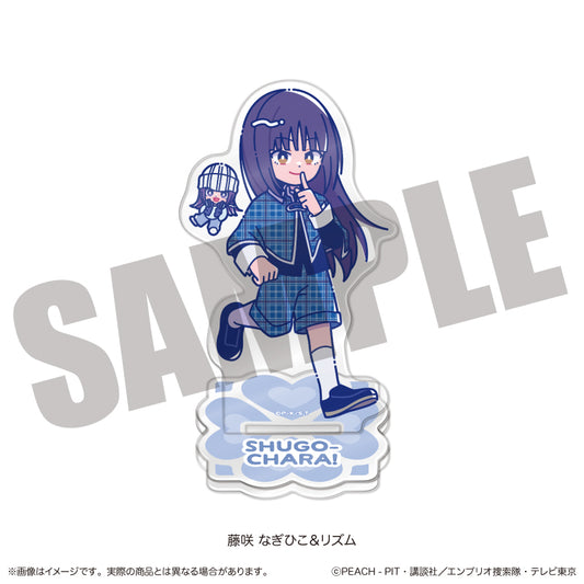 しゅごキャラ! にゅーとろ 第一弾 アクリルスタンド D 藤咲なぎひこ&リズム【予約商品】