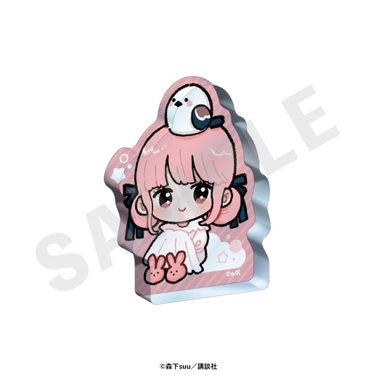 ゆびさきと恋々 ミニアクリルブロック 糸瀬雪