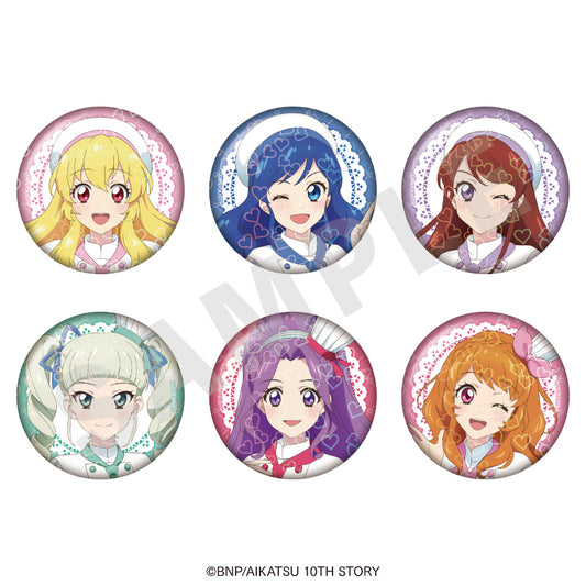 【Box/6】アイカツ! 10th STORY -未来へのSTARWAY- トレーディングホログラム缶バッジ パティシエVer.【予約商品】