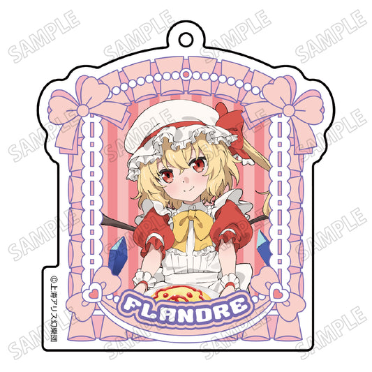 東方Project 描き下ろしアクリルキーホルダー メイドVer. 4 フランドール・スカーレット【予約商品】