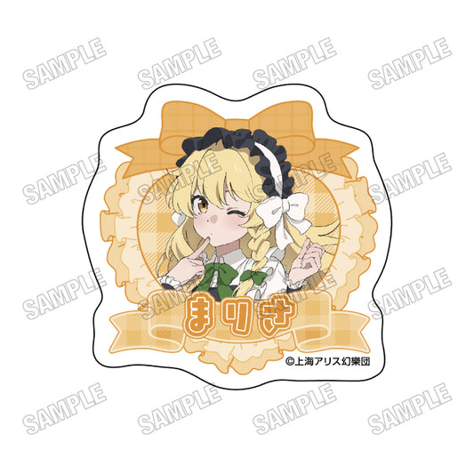 東方Project 描き下ろしアクリルバッジ メイドVer. 2 霧雨魔理沙【予約商品】